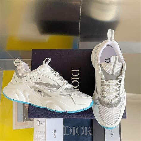 dior b22 size 46|Dior b22 white silver blue.